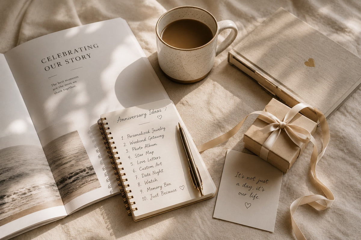 10 Anniversary Gift Ideas That Feel Personal and Timeless