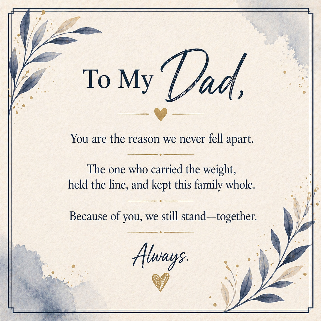 Always Together — Dad Bracelet