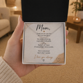 You Raised Me Strong — Mom Necklace