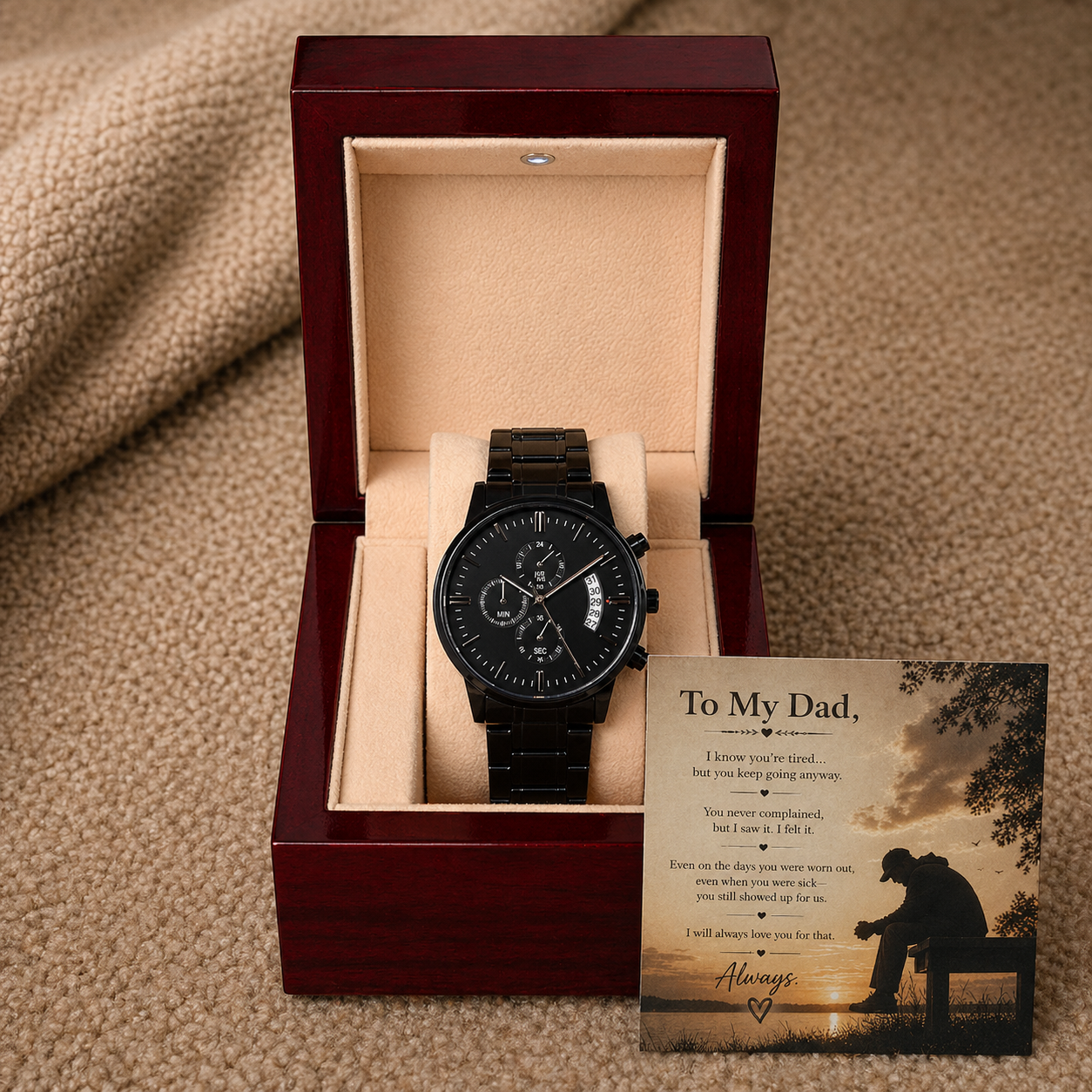 The One Who Never Stopped — Dad Watch