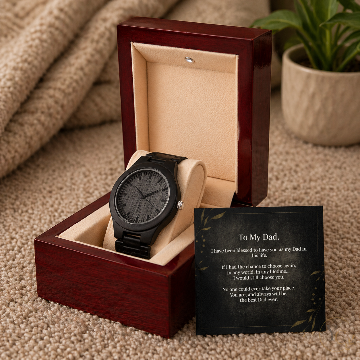 To My Role Model — Wooden Dad Watch