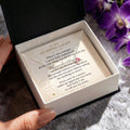 To My Guiding Light - Custom Name Necklace with Birthstone
