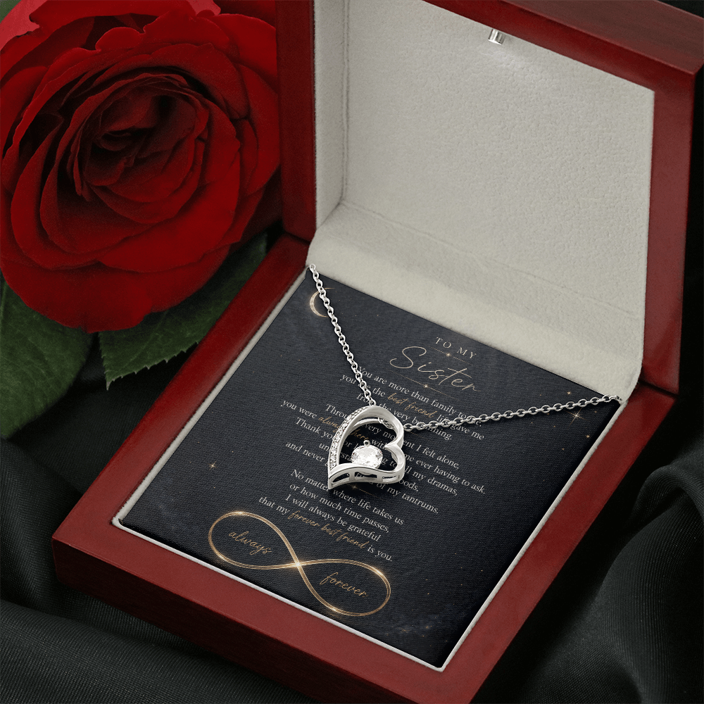 To My Sister – Forever Love Necklace