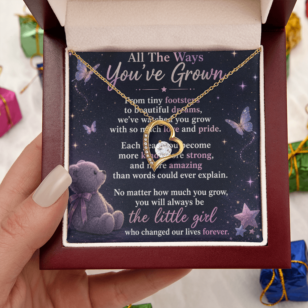 All The Ways You've Grown — Daughter Necklace