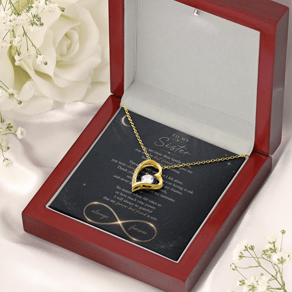 To My Sister – Forever Love Necklace