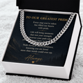 To Our Greatest Pride - Cuban Link Chain Necklace