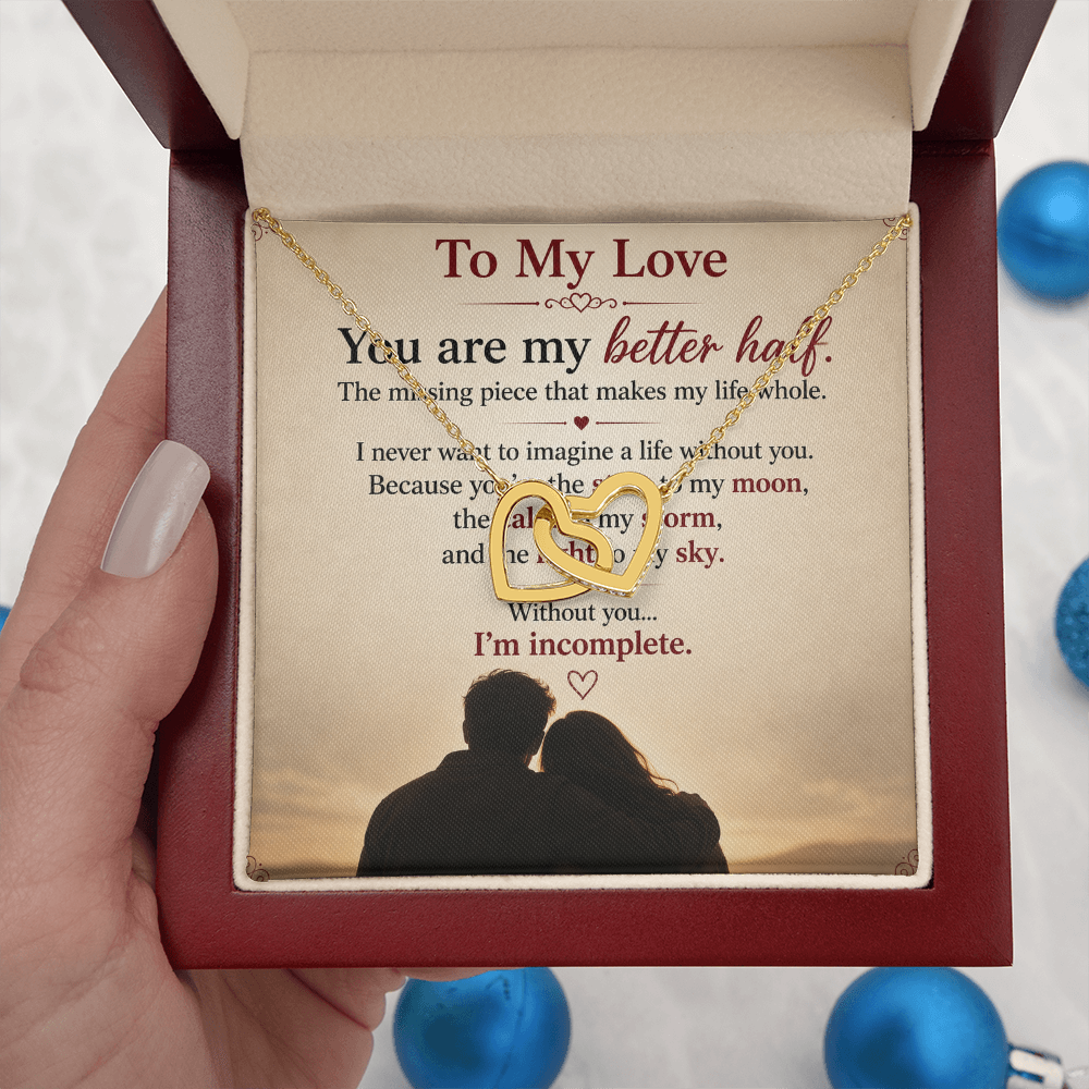 Interlocking Hearts — Better Half Necklace