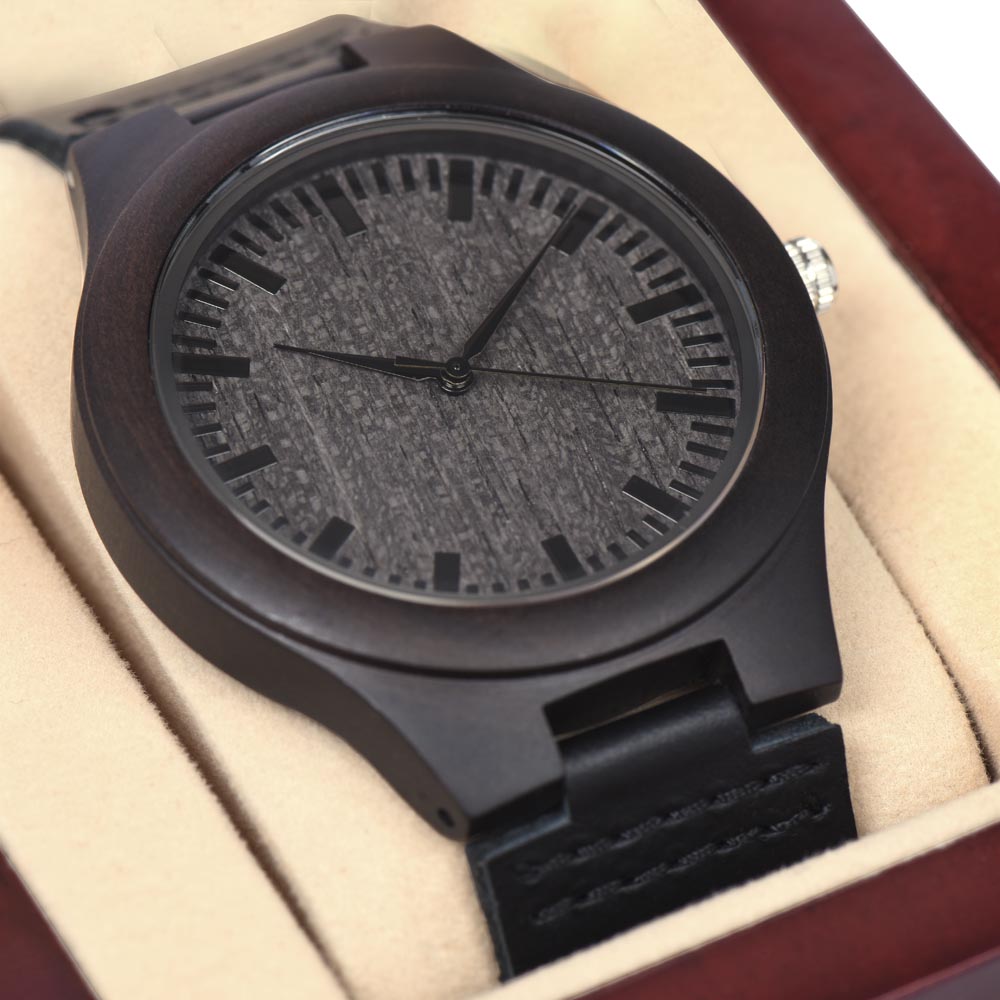To My Role Model — Wooden Dad Watch