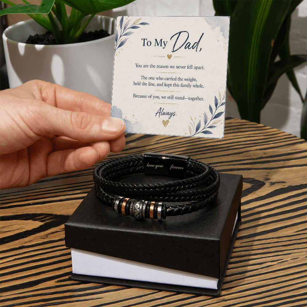 Always Together — Dad Bracelet