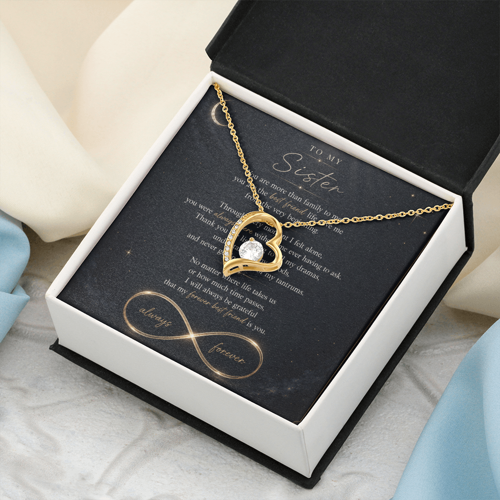 To My Sister – Forever Love Necklace