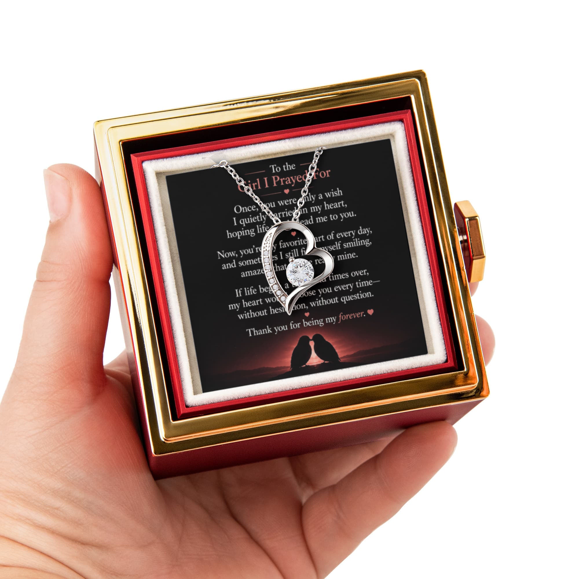 To The Girl I Prayed For - Forever Love Necklace