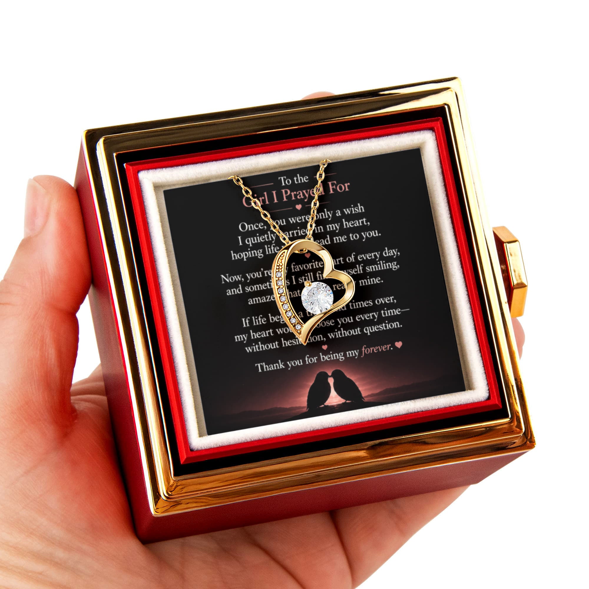 To The Girl I Prayed For - Forever Love Necklace