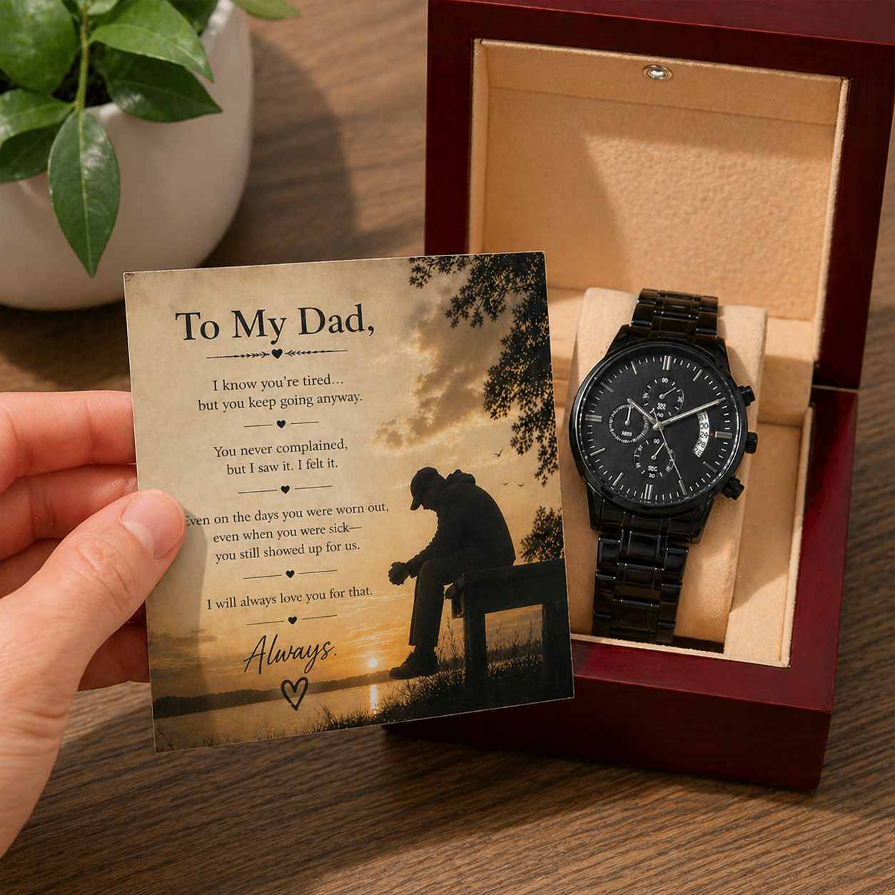The One Who Never Stopped — Dad Watch